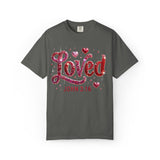 Loved John 3:16 T-Shirt — Christian Valentine Faith Tee