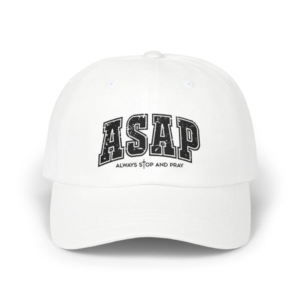 ASAP Dad Cap - Vintage Collegiate Embroidered Baseball Hat